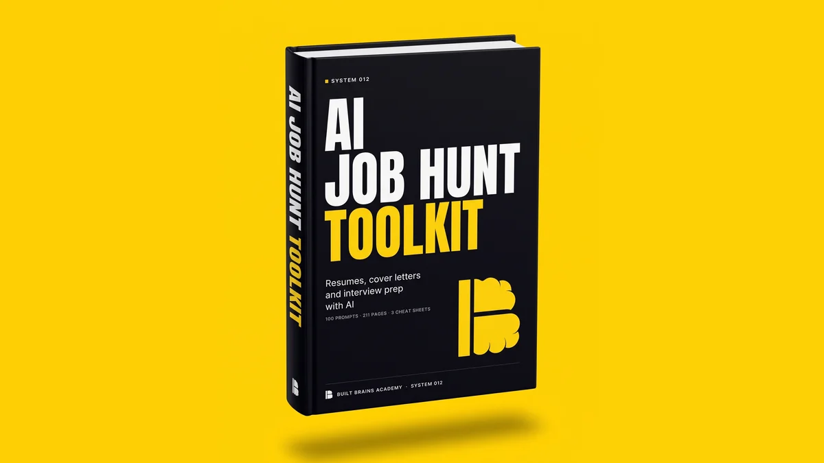 AI Job Hunt Toolkit — Built Brains Academy system